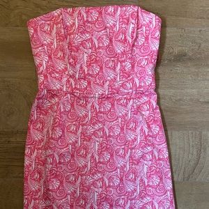 Vineyard Vines Pink shell dress, size 4